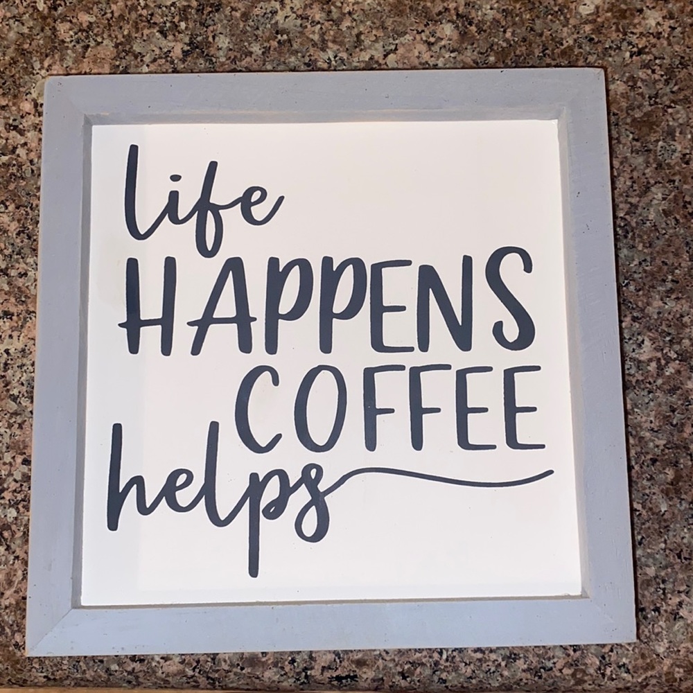 Cute wooden sign
